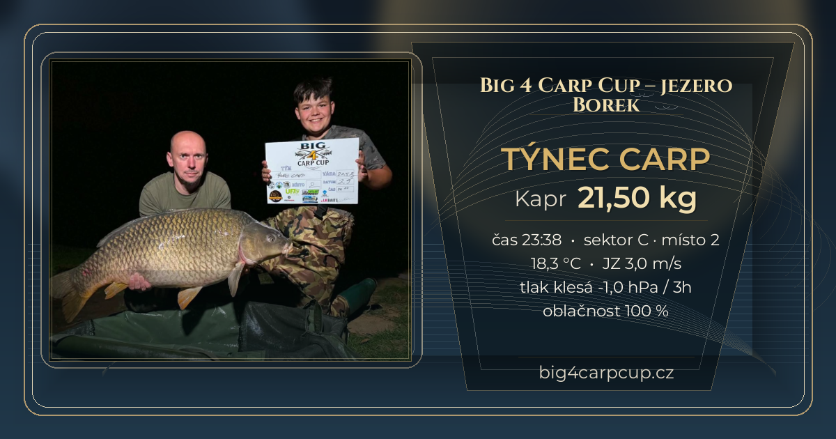 share card TÝNEC CARP