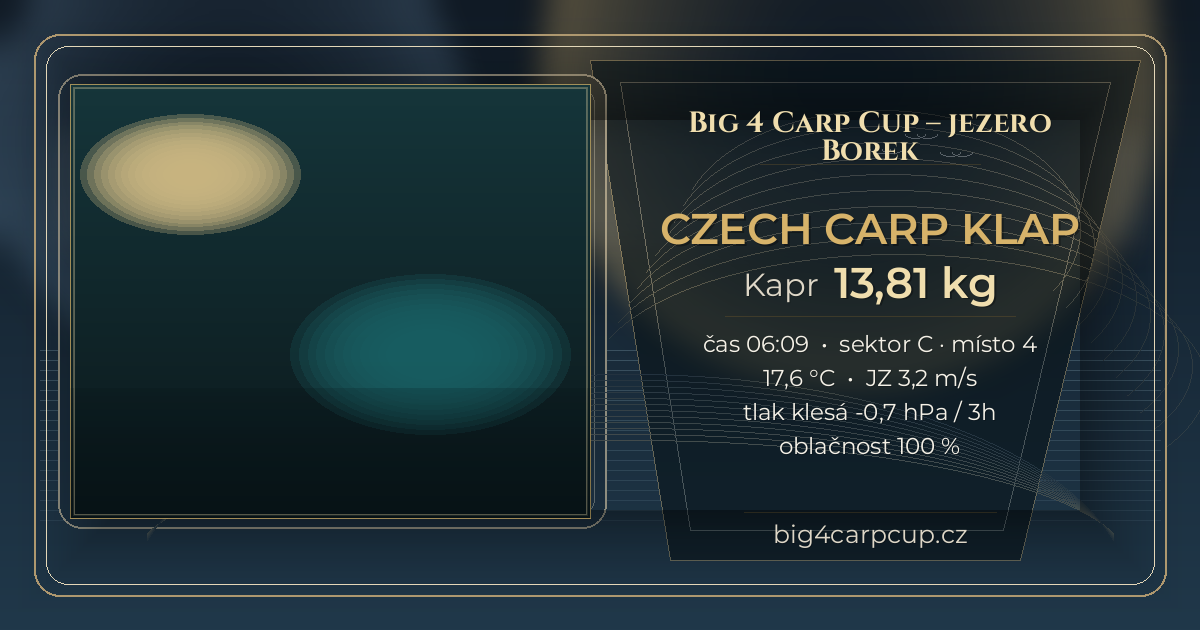 share card CZECH CARP KLAP