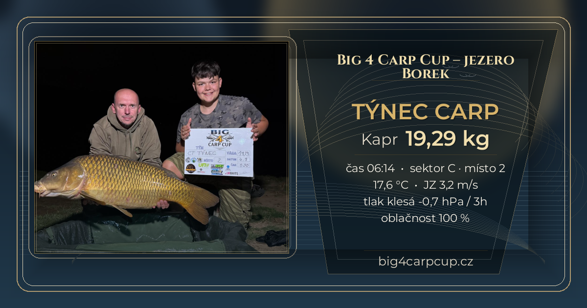 share card TÝNEC CARP