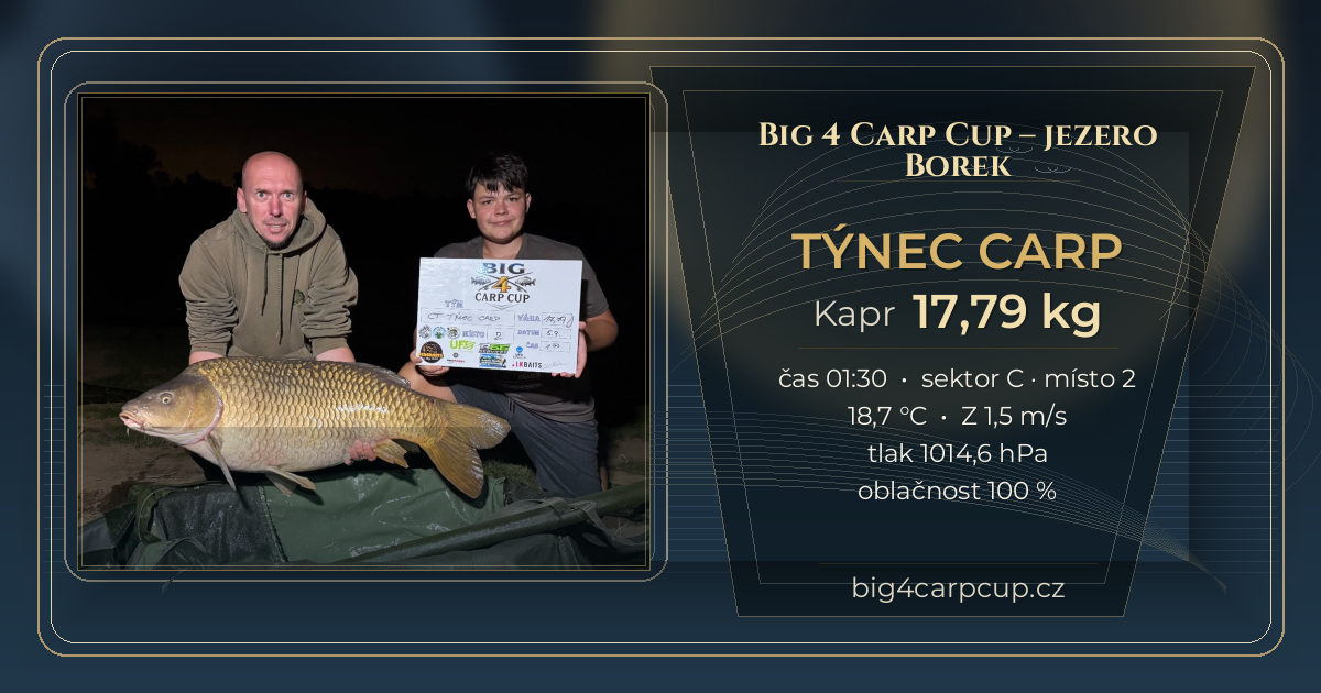 share card TÝNEC CARP